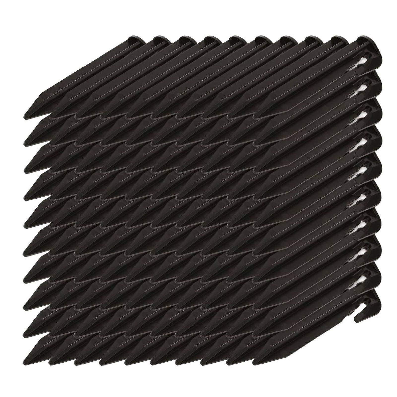 Powery 100x Haken Nägel Erdanker für Begrenzungskabel kompatibel mit Husqvarna Gardena Bosch Mähroboter