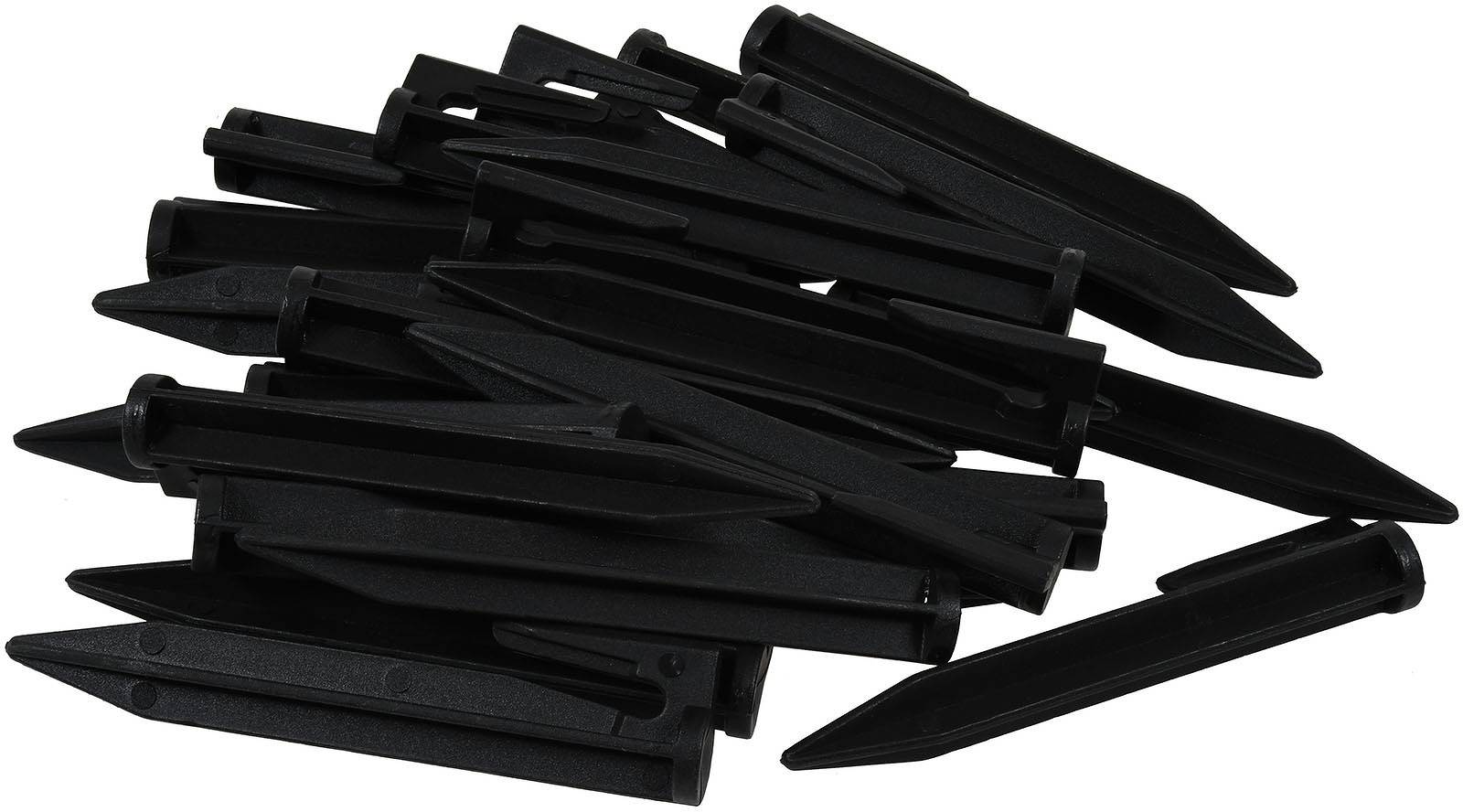 Powery 25x Haken, Nägel, Erdanker für Begrenzungskabel für Mähroboter Husqvarna, Gardena, Bosch u.a.