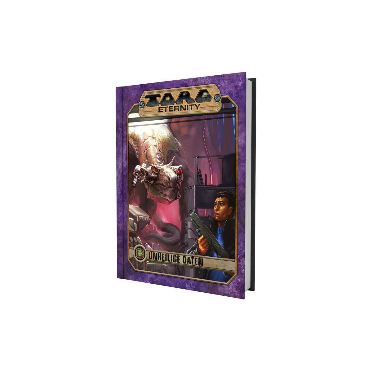 US82043D - Torg Eternity - Unheilige Daten, Abenteuer, 116 Seiten (DE-Ausgabe)