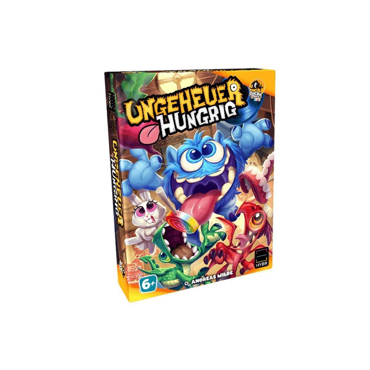 HY004 - Ungeheuer hungrig - Kartenspiel, für 2-4 Spieler, ab 6 Jahren (DE-Ausgabe)