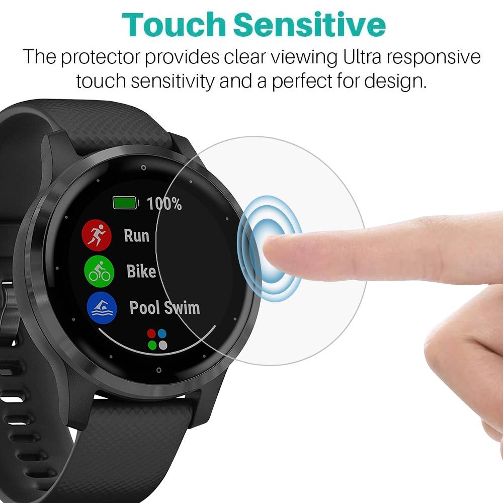 Für Garmin Vivoactive 4 Hydrogel Soft Schutz Folie Film Cover Displayschutz