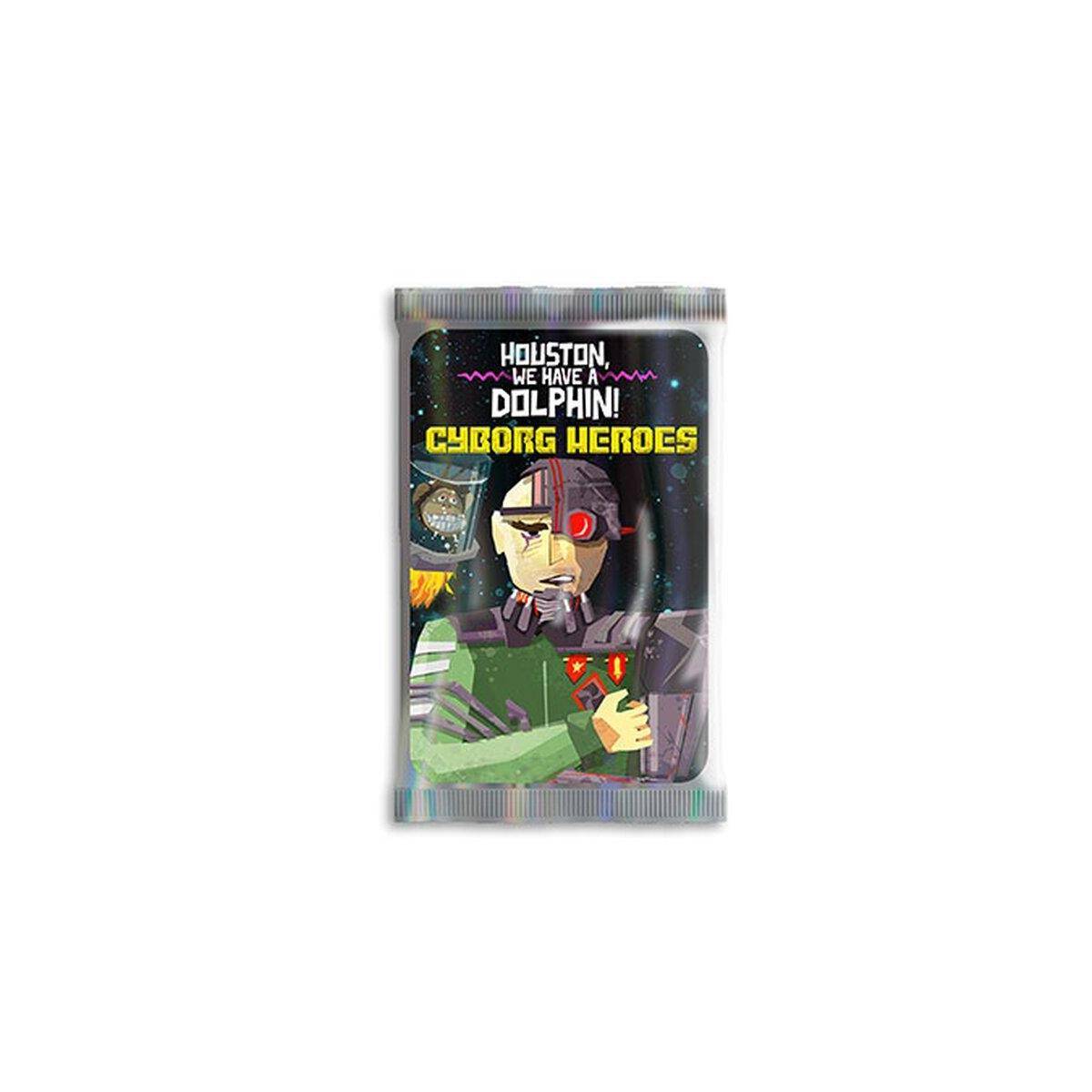 HY003 - Houston, we have a Dolphin!: Cyborg Heroes - Brettspiel (DE/EN-Erweiterung)