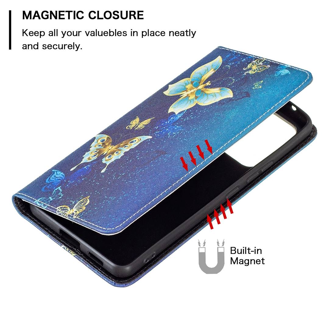 Für Samsung Galaxy A53 5G Kunstleder Handy Tasche Book Motiv 6 Schutz Hülle Case Cover Etui Neu