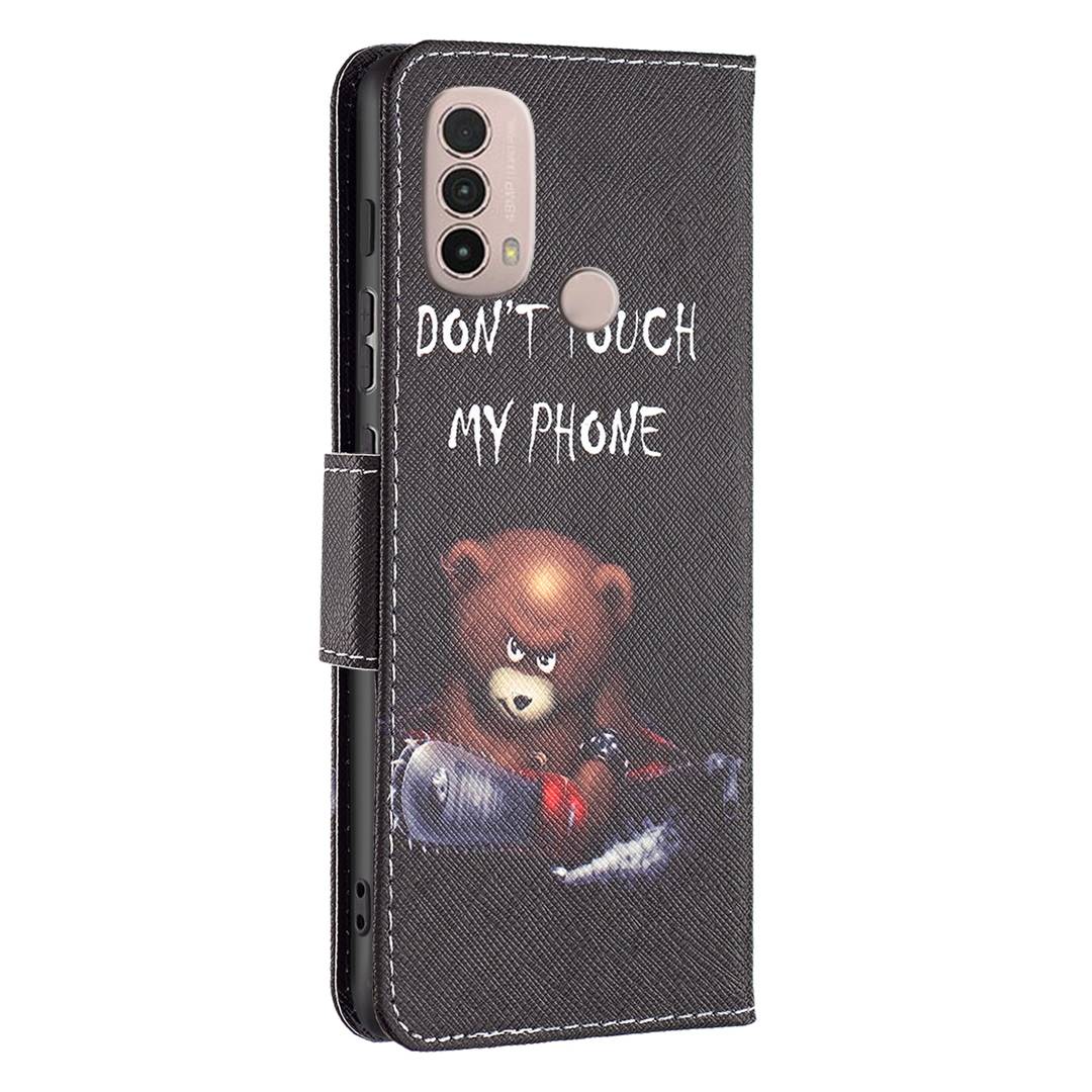 Für Motorola Moto E40 / E20 Kunstleder Handy Tasche Book Motiv 1 Schutz Hülle Case Cover Etui Neu