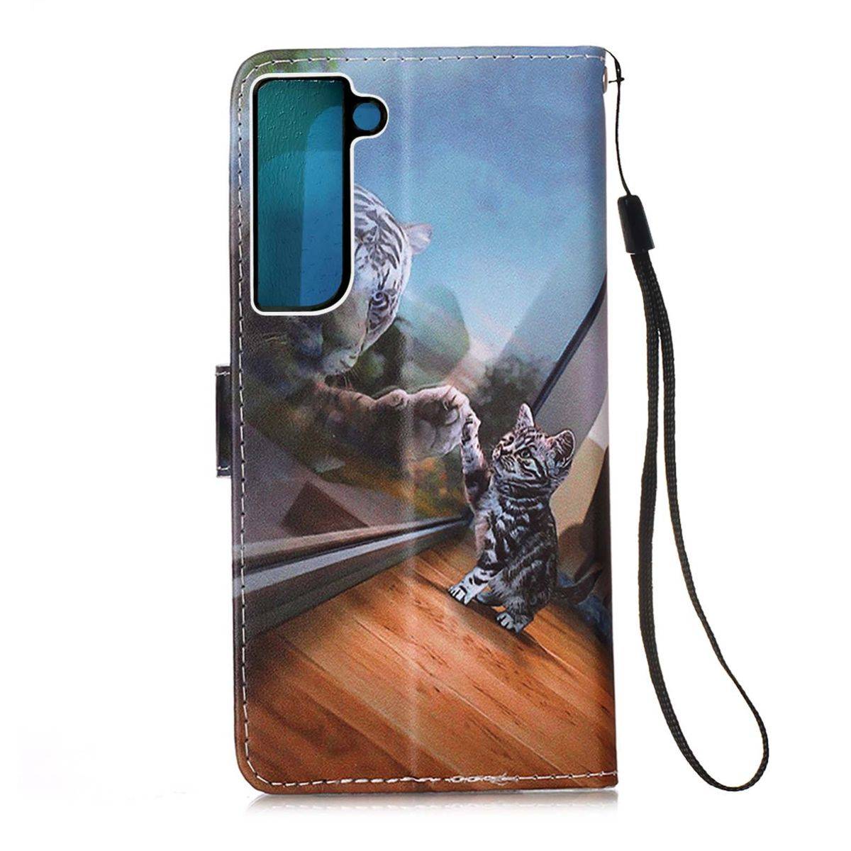 Für Samsung Galaxy S22 Plus 5G Kunstleder Handy Tasche Book Motiv 8 Schutz Hülle Case Cover Etui Neu