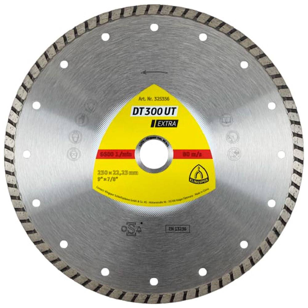 Diamanttrennscheibe DT 300 UT Extra - für Baumaterialien - Ø 115 mm - Bohrung 22,23 mm - Preis per Stück