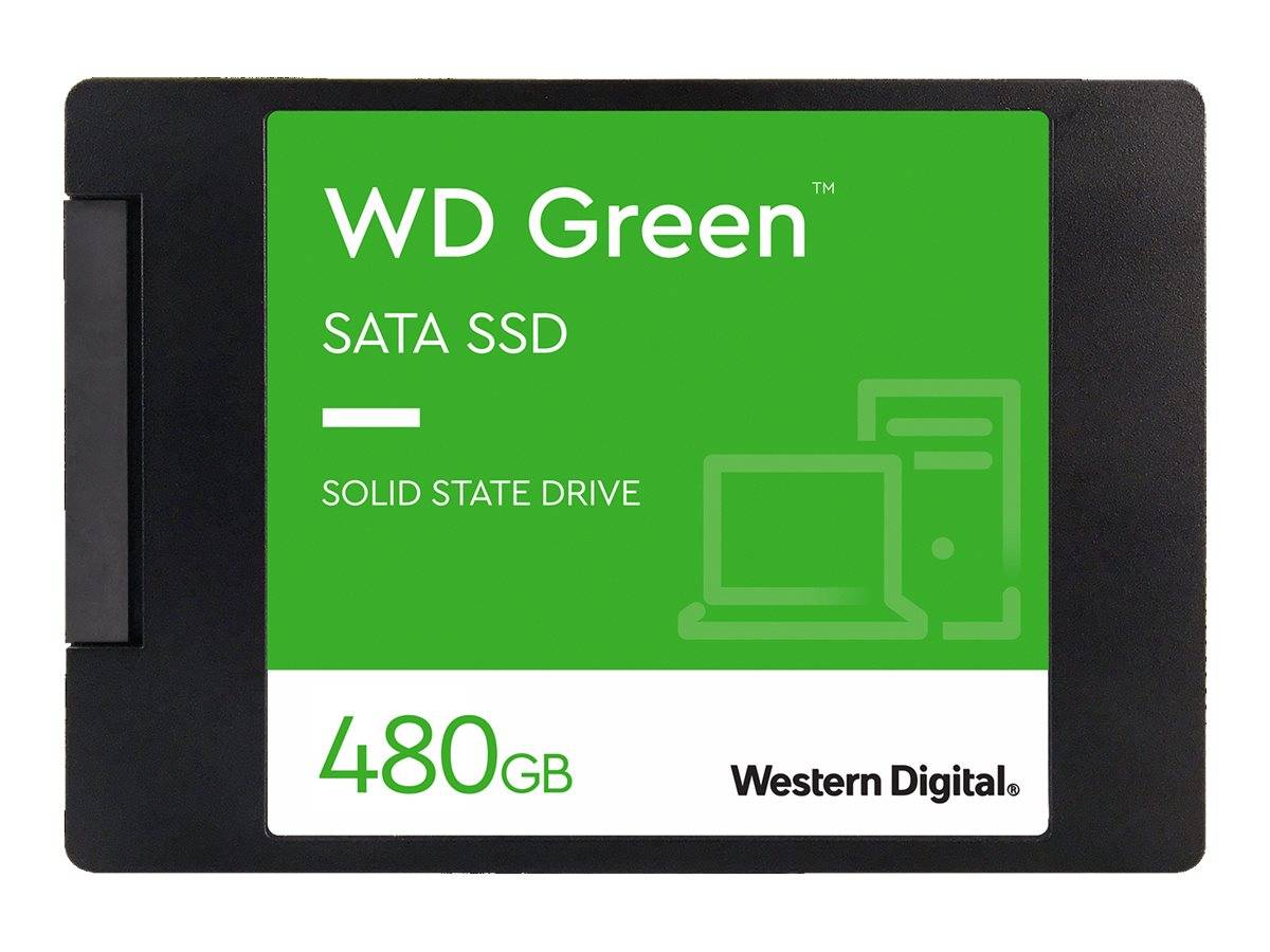 WD Green WDS480G3G0A - SSD - 480 GB - intern - 2.5"" (6.4 cm)
