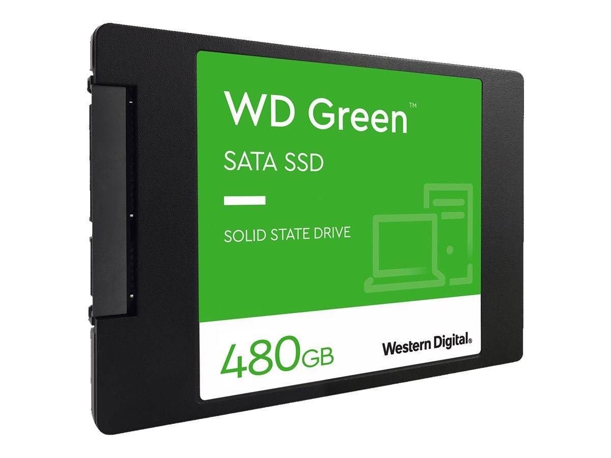 WD Green WDS480G3G0A - SSD - 480 GB - intern - 2.5"" (6.4 cm)