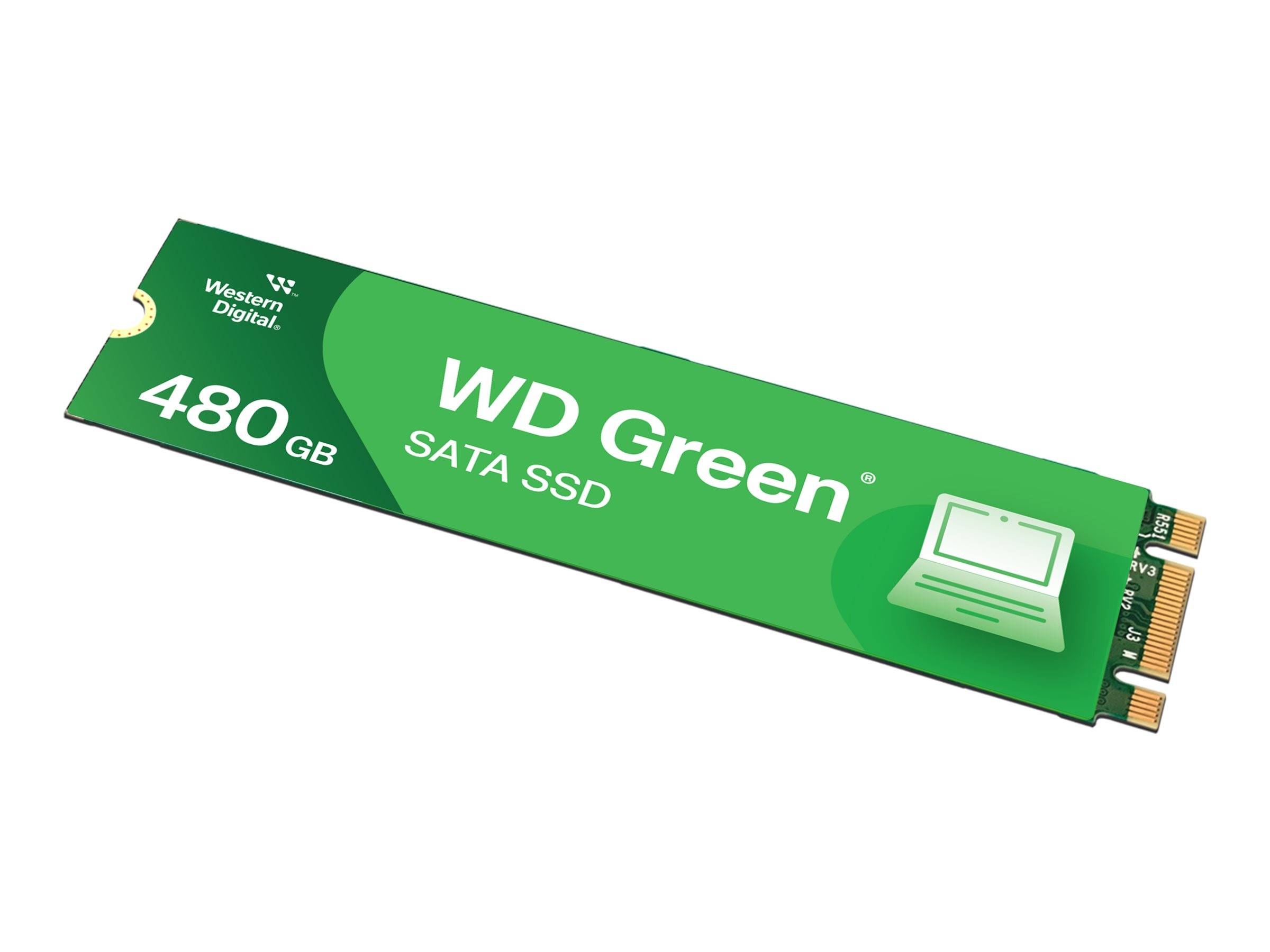 WD Green WDS480G3G0A - SSD - 480 GB - intern - 2.5"" (6.4 cm)