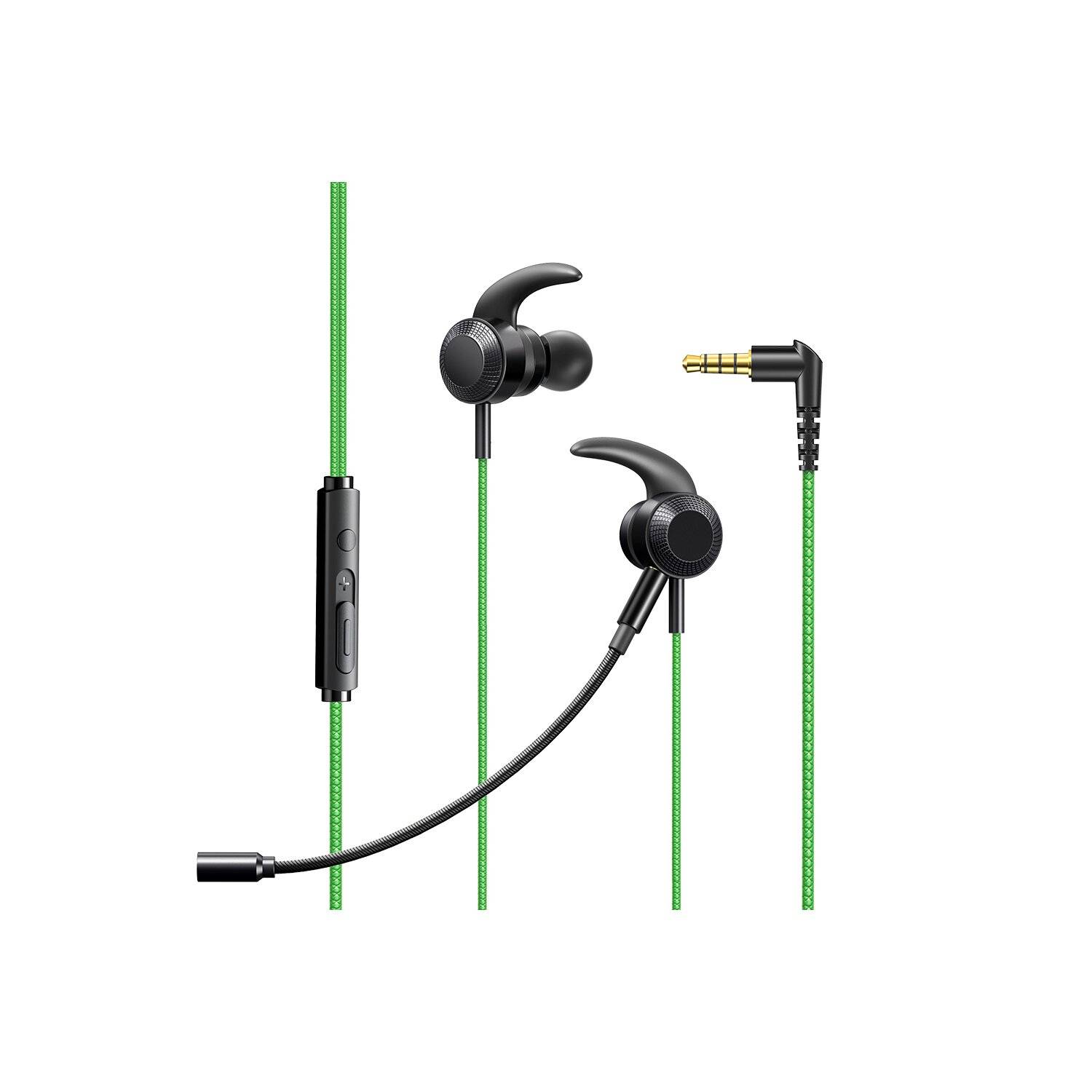 Mcdodo Gaming Kopfhörer Digital Gaming-Kopfhörer mit Mikrofon Headset Aux 3.5mm Jack Grün