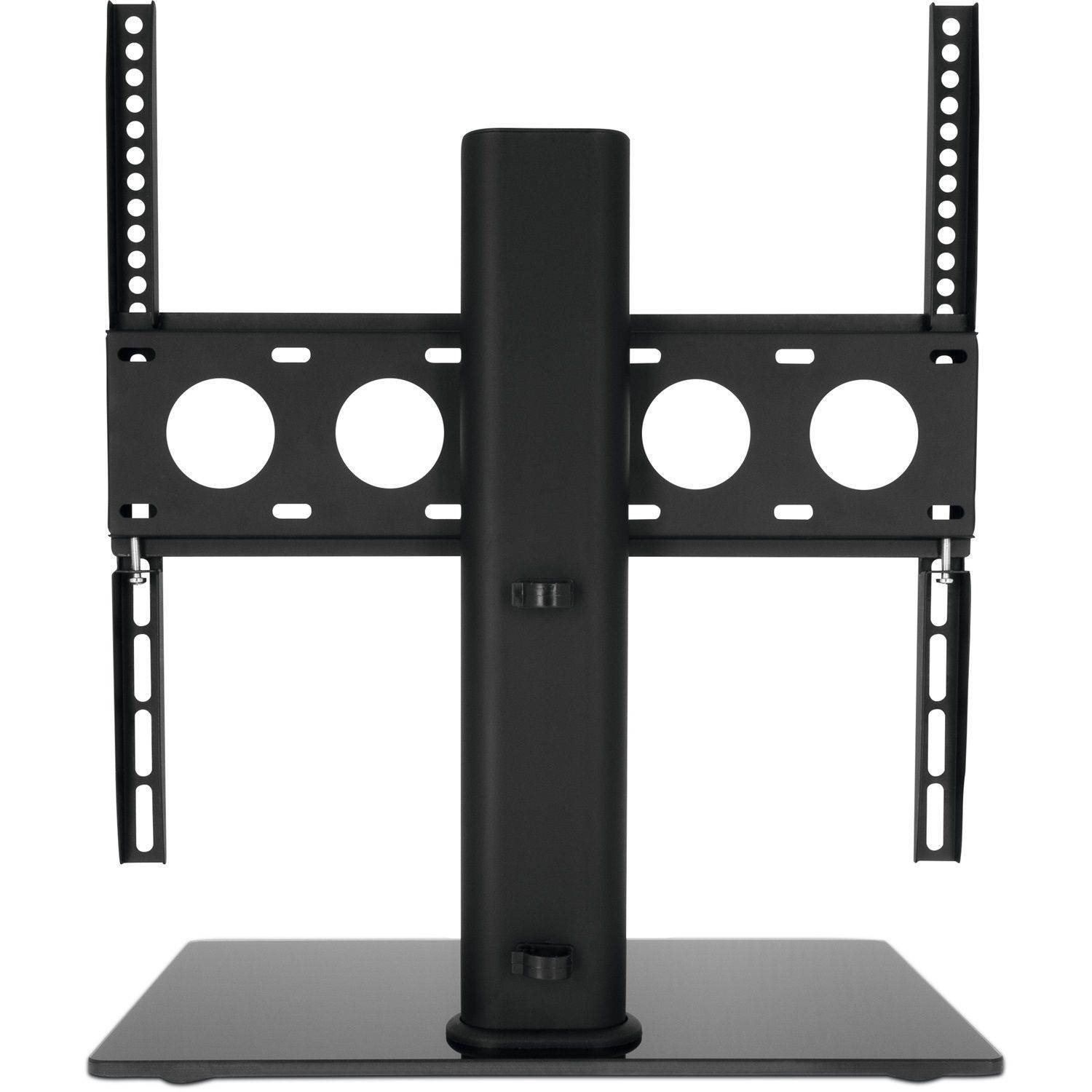 Universal TV-Standfuß + Glasboden 32"-55" VESA 400x400 30 kg