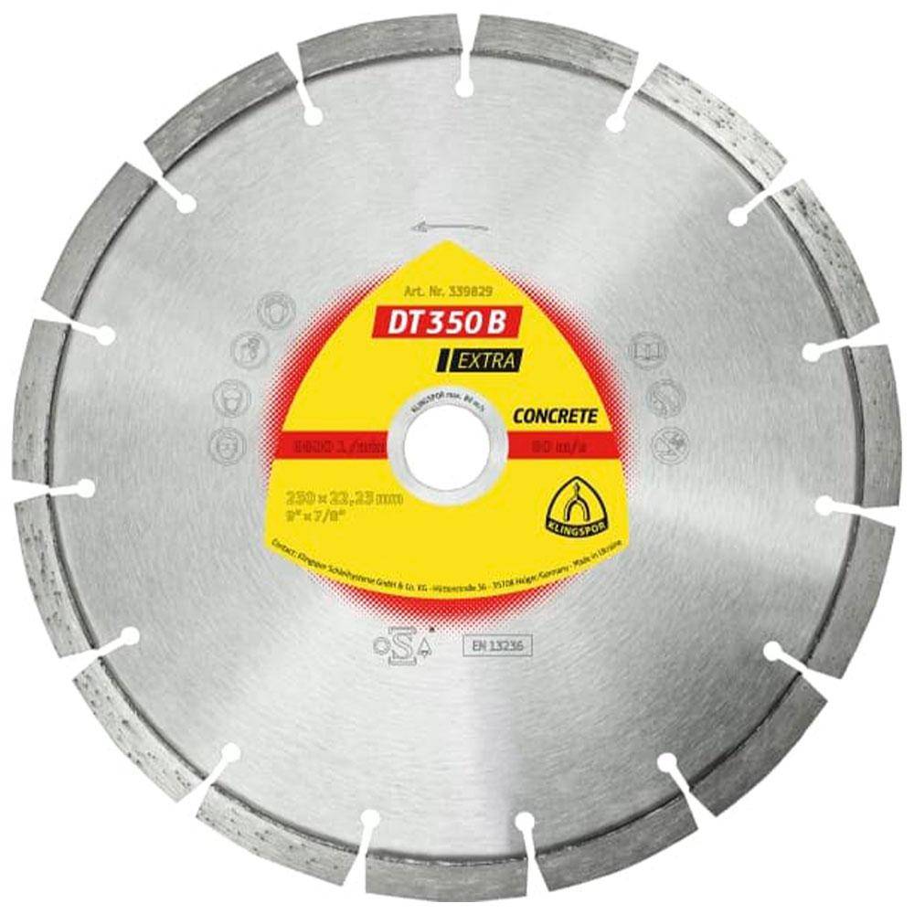 Diamanttrennscheibe DT 350 B Extra - für Beton - Ø 125 mm - Bohrung 22,23 mm - Preis per Stück