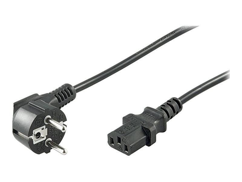 WENTRONIC - goobay NK 101 S - Stromkabel - power CEE 7/7 (M)