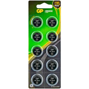 GP Battery GPCR2032-2CPU10 Knopfzelle CR 2032 Lithium 3 V 10 St.