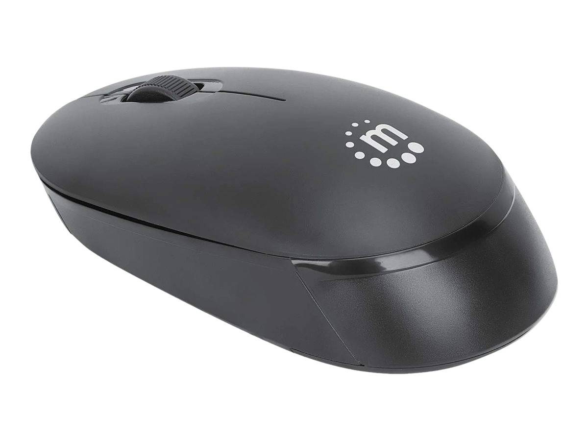Manhattan Performance III Wireless Mouse, Black, 1000dpi, 2.4Ghz (up to 10m)