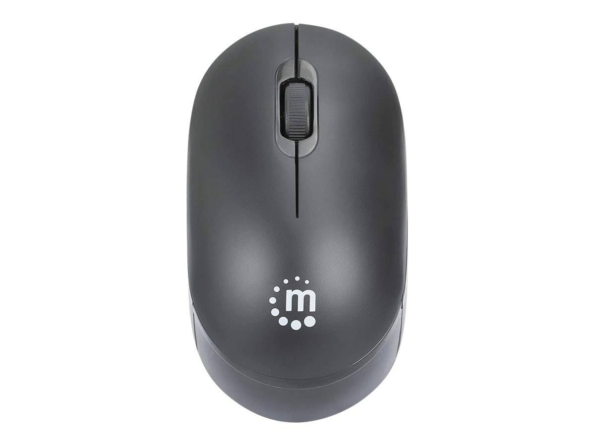 Manhattan Performance III Wireless Mouse, Black, 1000dpi, 2.4Ghz (up to 10m)
