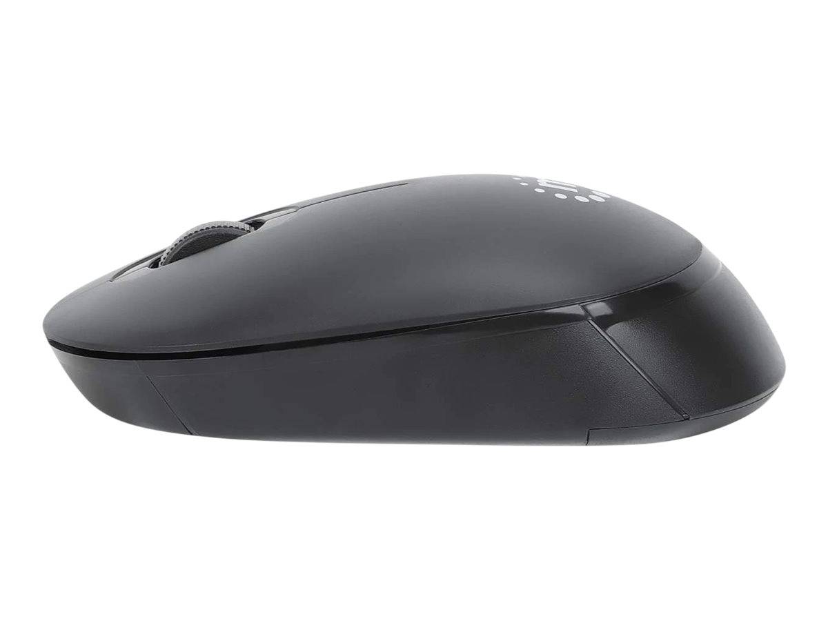 Manhattan Performance III Wireless Mouse, Black, 1000dpi, 2.4Ghz (up to 10m)