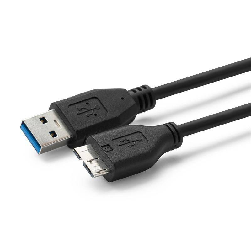 USB A zu USB Micro - B Version - 3.0 - Schwarz - 3m - M-M Triple