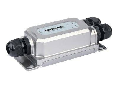 INTELLINET - IC Intracom Outdoor Vandalproof Gigabit PoE++ Injector, One 60 W Port, IEEE 802.3bt (4PPoE)