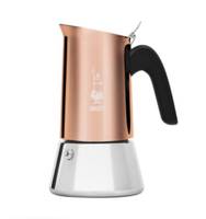 Bialetti Venus, Mokka-Kanne, 0,17 l, Kupfer, Edelstahl, Edelstahl, 4 Tassen, Thermoplast