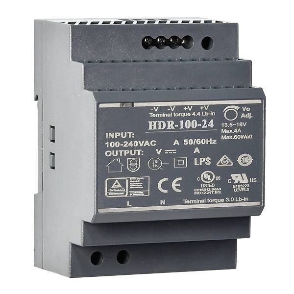 Indexa HDR10024 Hutschienen-Netzteil 24VDC 92W 3,8A