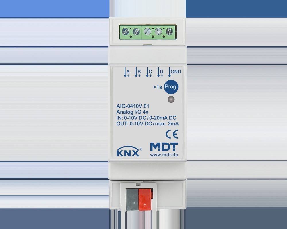 MDT technologies Schaltaktor 4-fach AIO-0410V.01