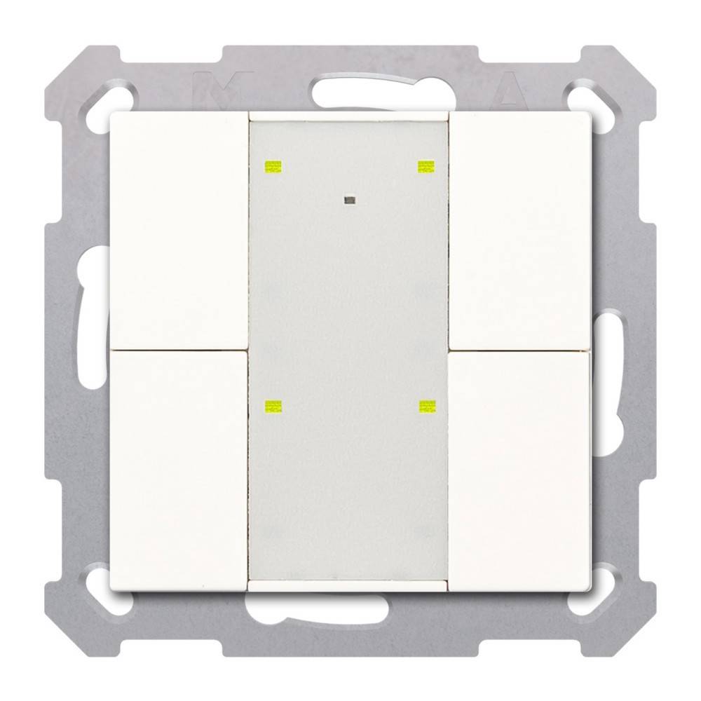 MDT technologies KNX RF+Funk Taster Plus RF-TA55A4.01