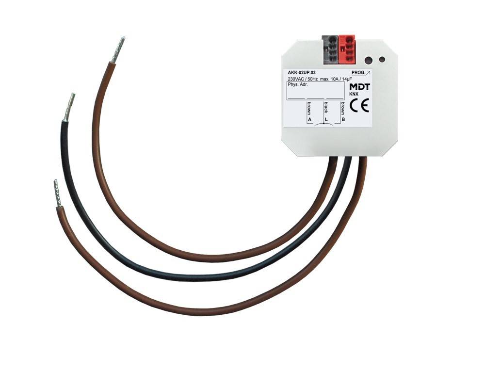 MDT technologies Schaltaktor 2-fach UP AKK-02UP.03