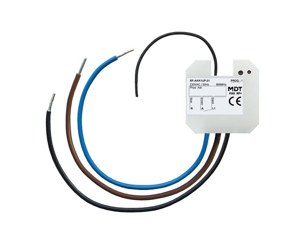 MDT technologies KNX RF+Funk Schaltaktor RF-AKK1UP.01