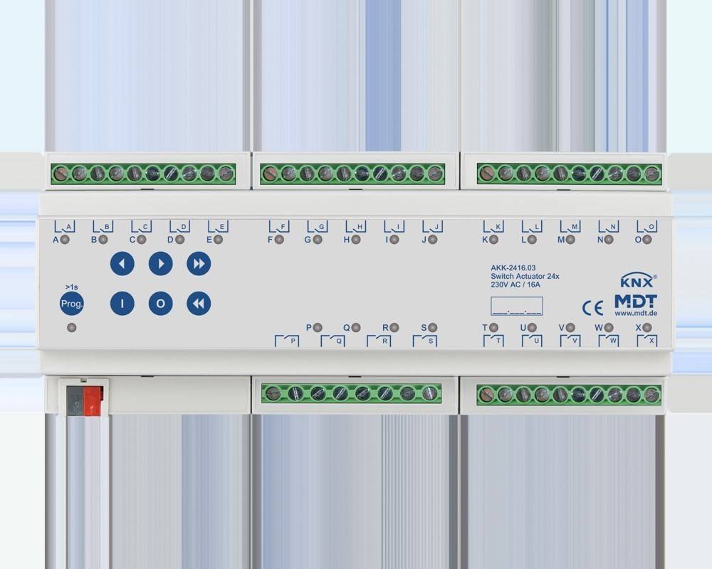 MDT technologies Schaltaktor 24-fach 12TE AKK-2416.03