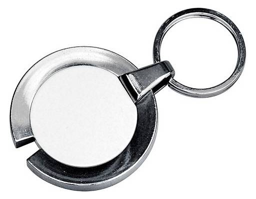 1St. Indexa 8000TAG3, Transponder-Chip edelstahl, System 8000 RFID-Tag im Schlüsselanhänger-Format...