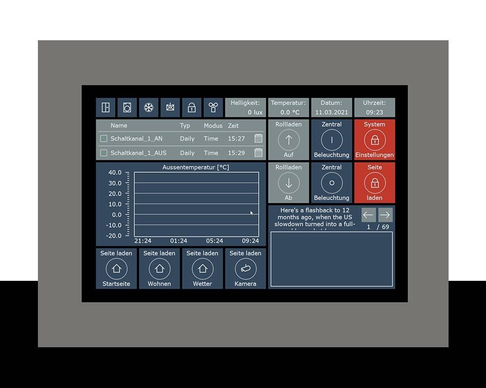 MDT technologies Touchpanel VisuControl VC-1001.04