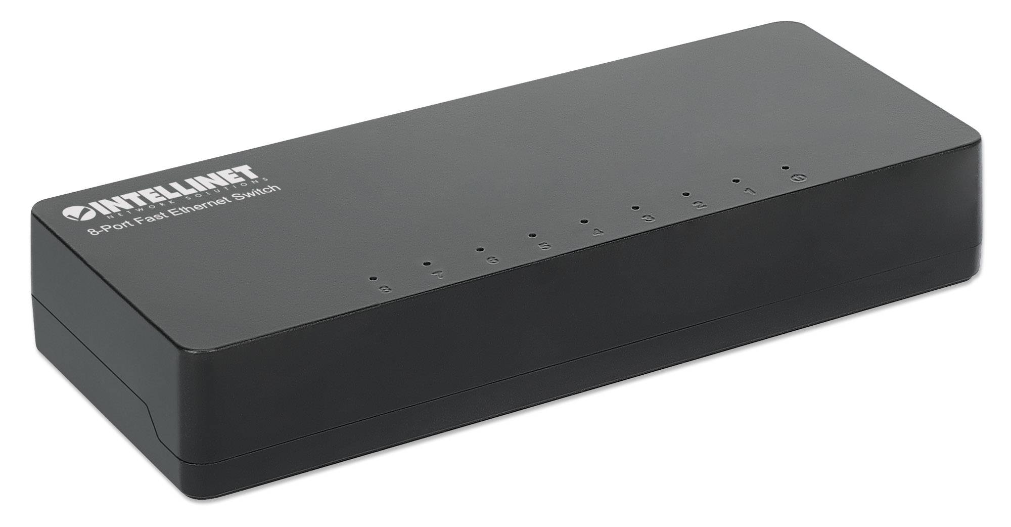 Intellinet Switch - 8 x 10/100 - Desktop