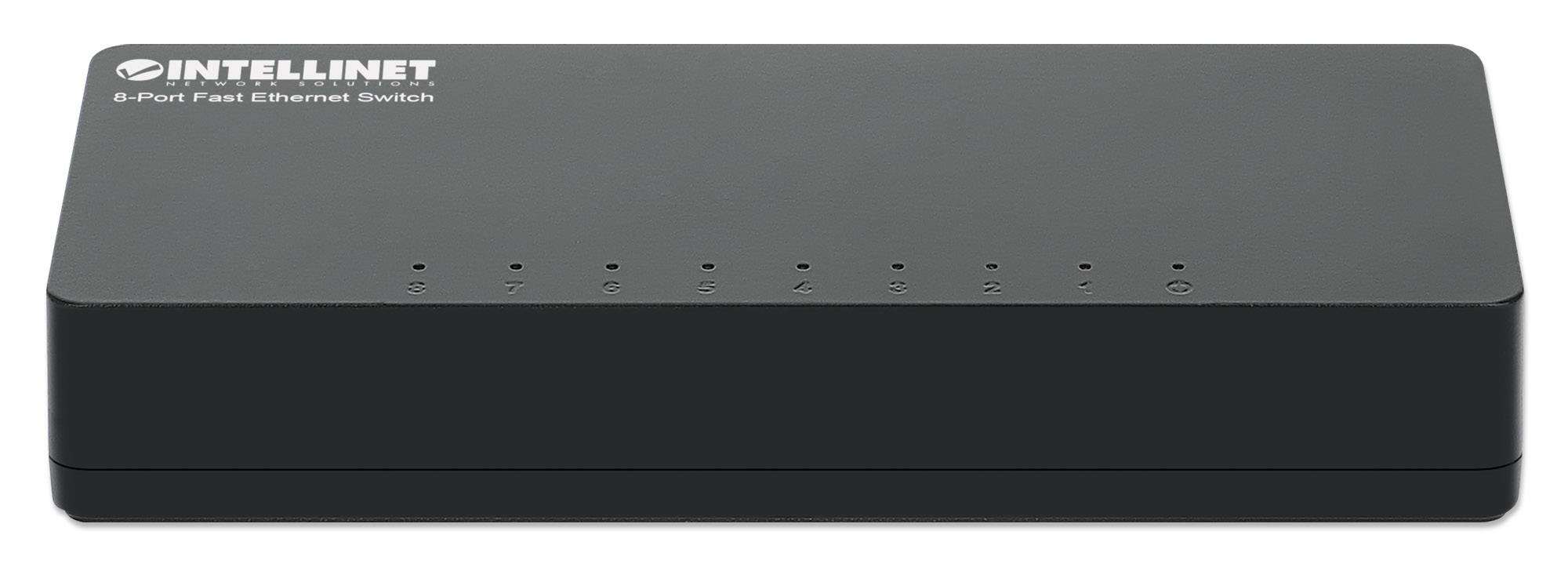 Intellinet Switch - 8 x 10/100 - Desktop
