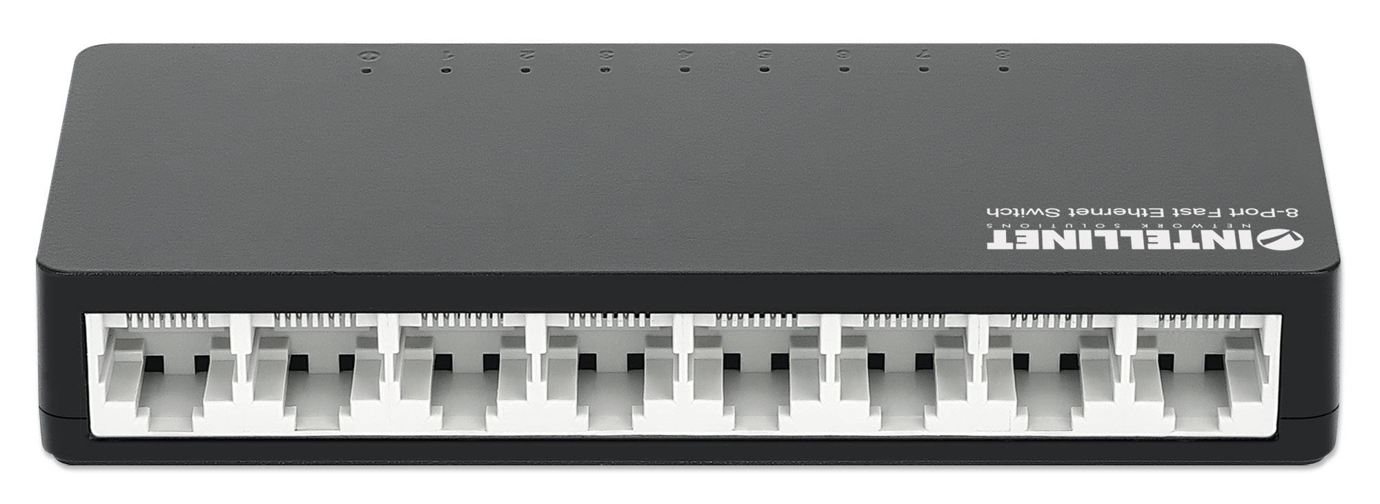 Intellinet Switch - 8 x 10/100 - Desktop