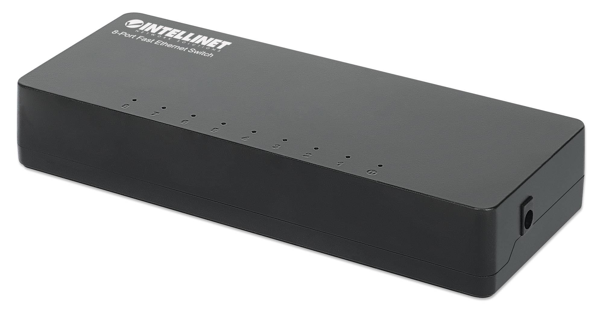 Intellinet Switch - 8 x 10/100 - Desktop
