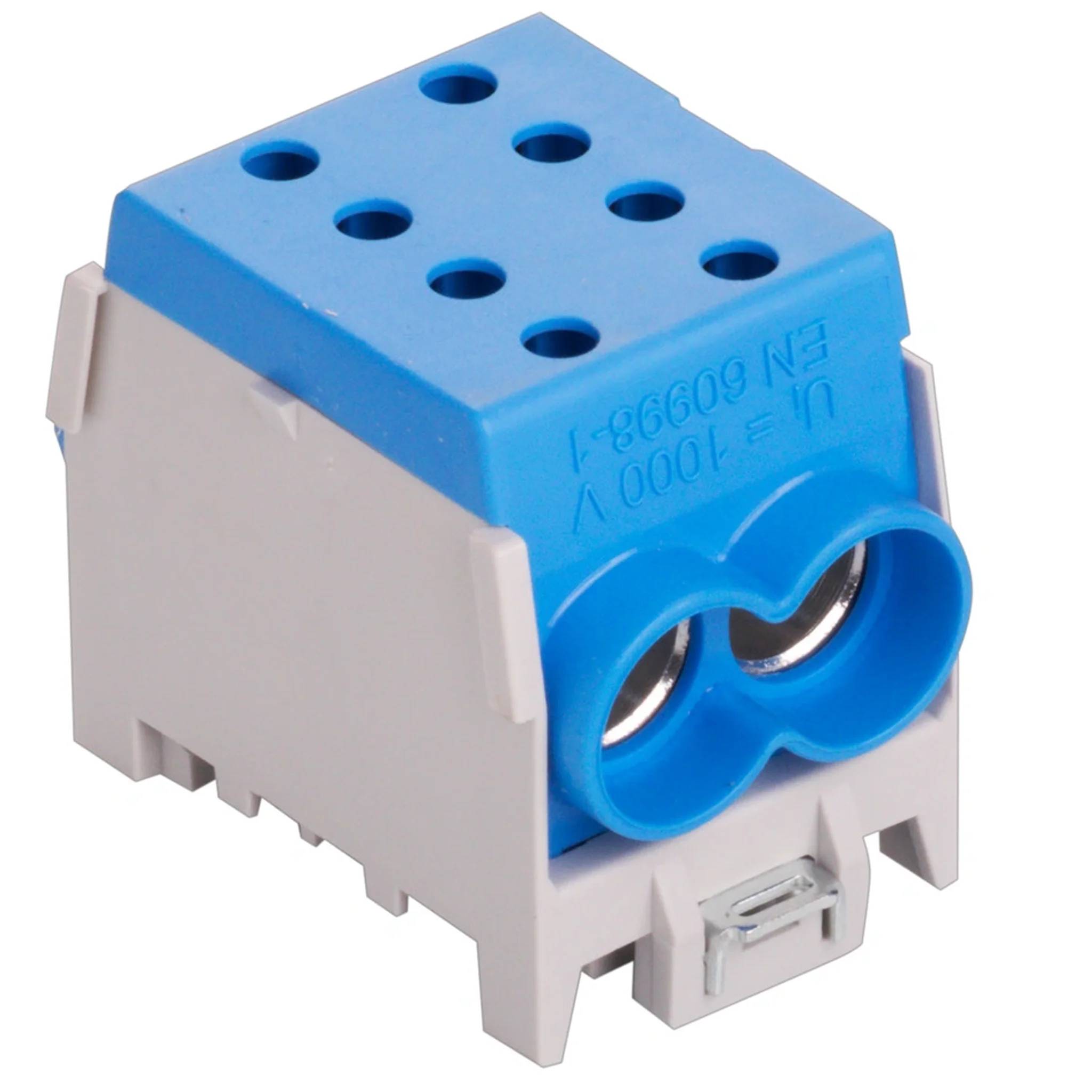 Pollmann Hauptleitungs Abzweigklemme, 1-polig, 1 Ein 2x70mm², 1 Aus 2x70mm², 1 Stk.