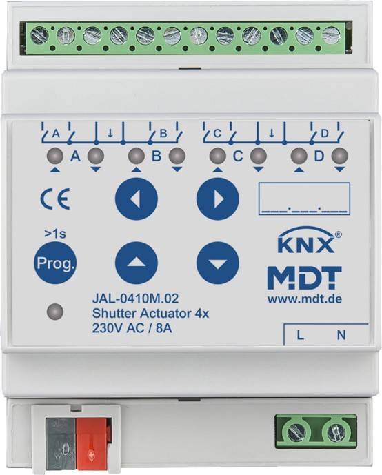 MDT technologies Jalousieaktor 4-fach JAL-0410M.02