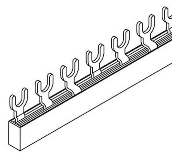 Pollmann Phasenschiene Gabel G-3L-160 ML 9TE 3polig 10qmm