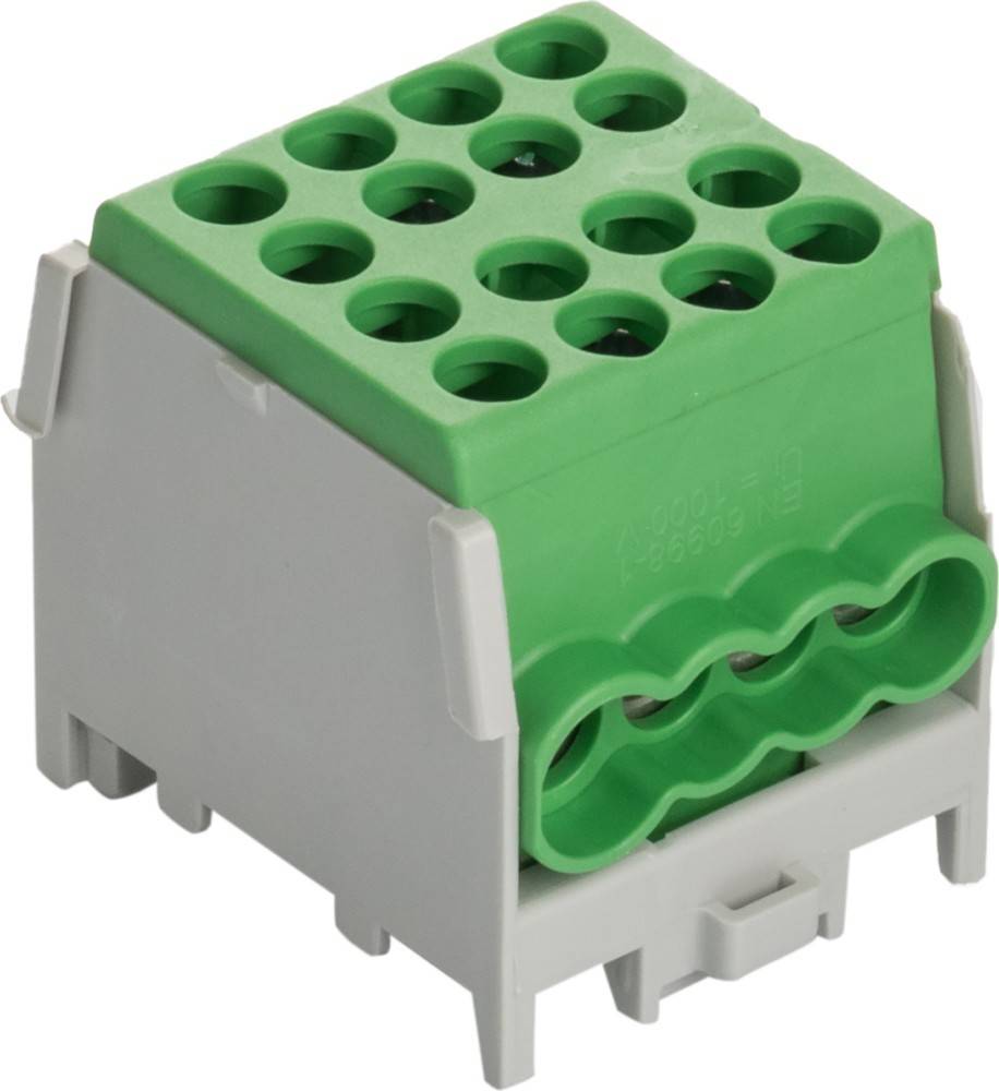 Pollmann Abzweigklemmen HLAK 25-1/6 M2 grün