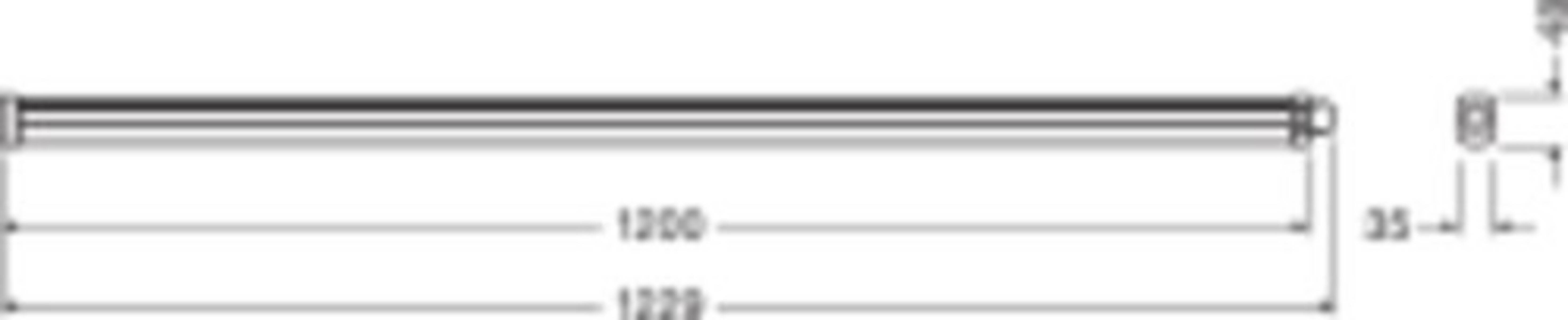 Ledvance LED-Feuchtraumleuchte DP SLI 1200-36-6500K