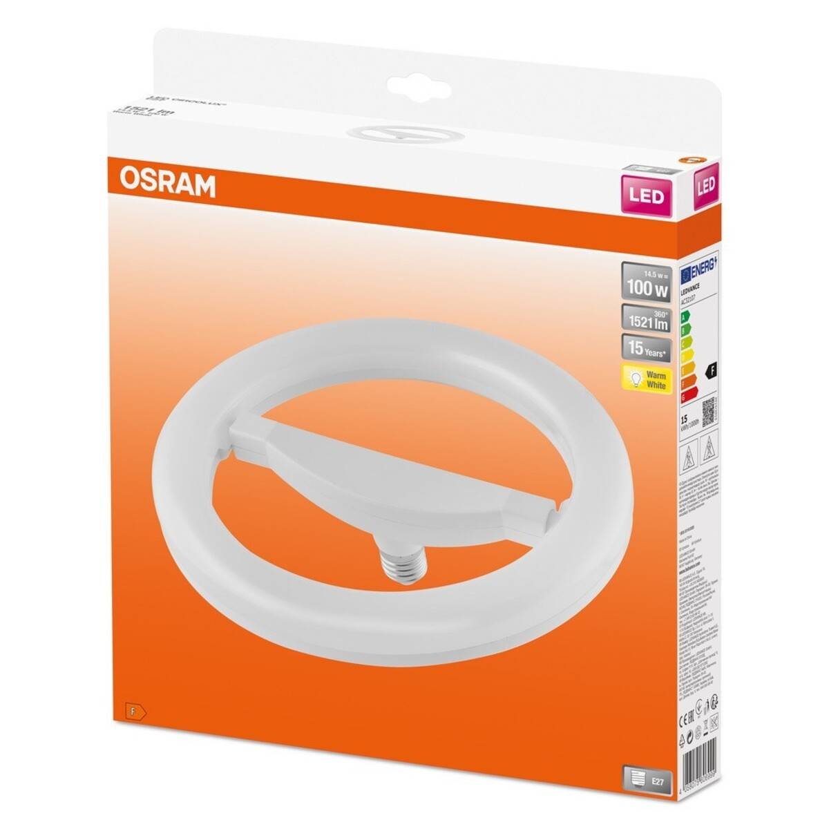 OSRAM LAMPE LED-Ringlampe E27 LED CIR.14,5827FRE27