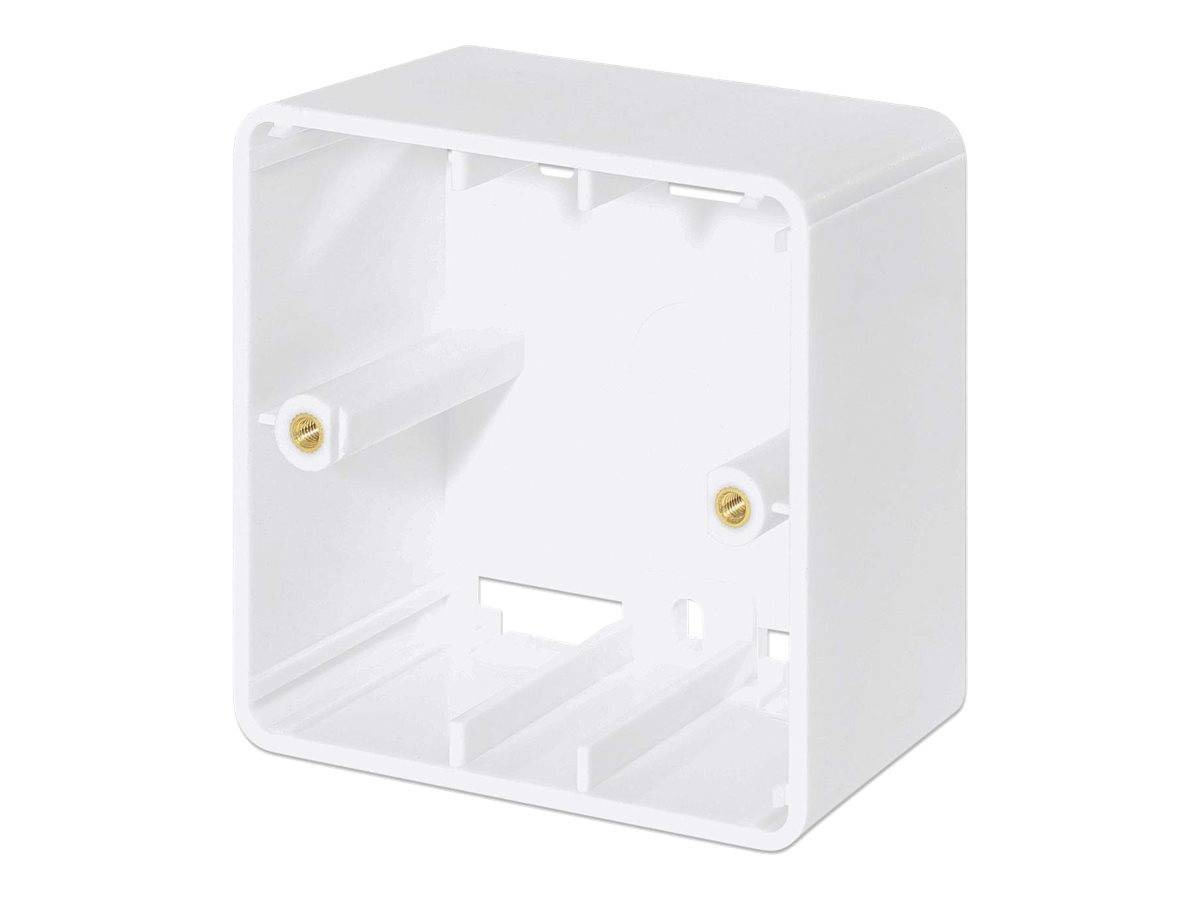 Intellinet - Aufputzbox - Unterputzdose, für Wandplatten
