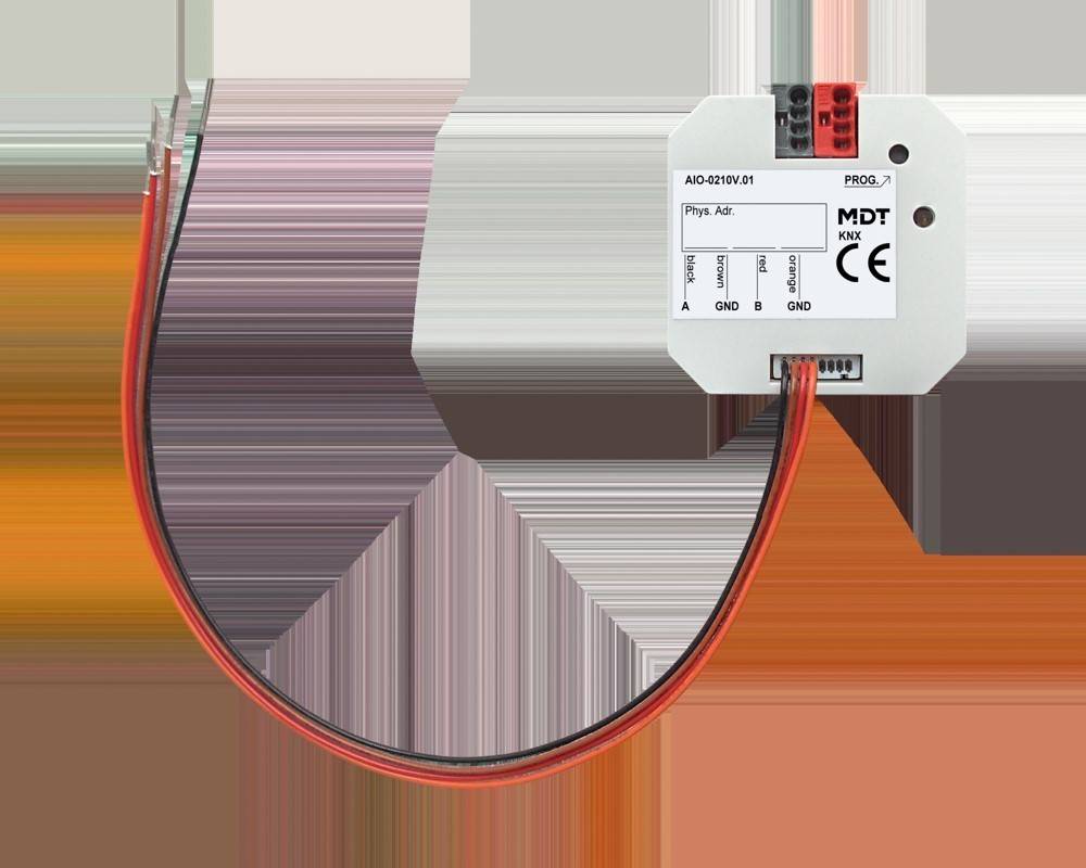 MDT technologies Schaltaktor 2-fach AIO-0210V.01
