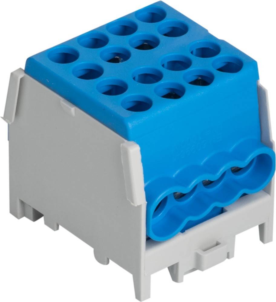 Pollmann Hauptleitungsabzweigklemme HLAK 25-1/6 M2 blau