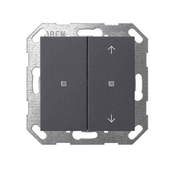 Gira KNX Taster Wippe 2f anth 517528