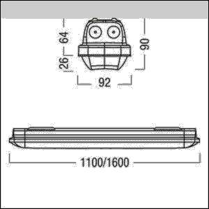 Zumtobel Group LED-Feuchtraumleuchte AMP L BAS #42929150