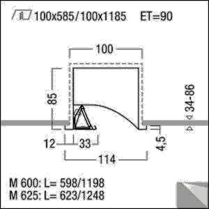 Zumtobel Group LED-Einbauleuchte FEW LED #42183540