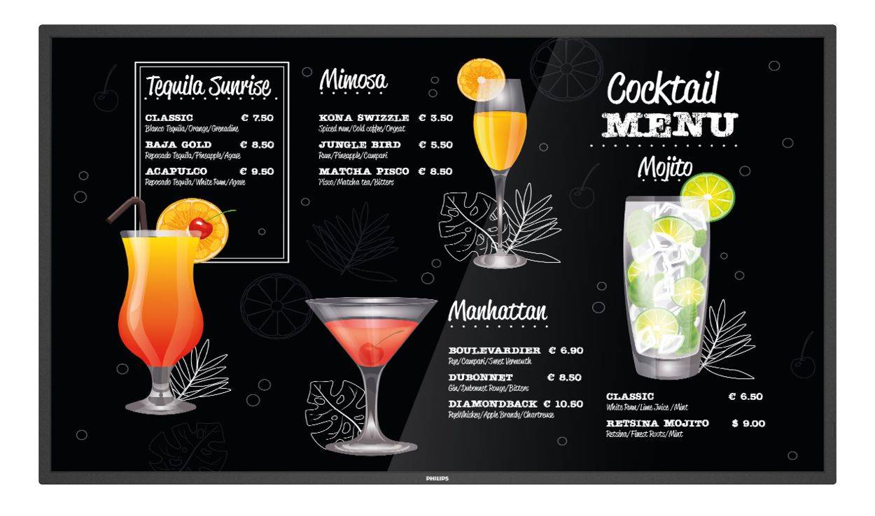 Philips 55BDL3117P - 140 cm (55") Diagonalklasse (138.7 cm (54.6") - sichtbar) -