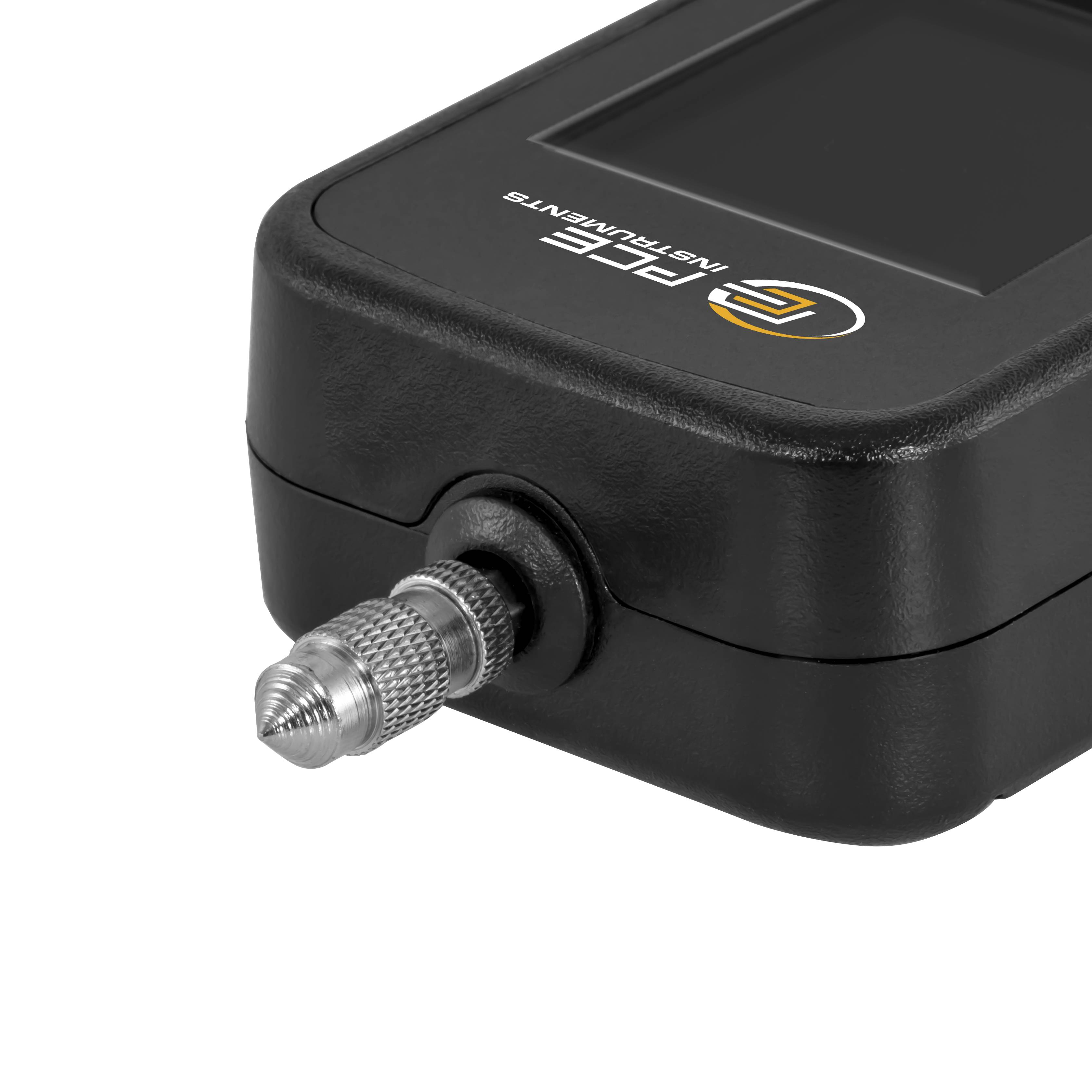 PCE Instruments Kraftmessgerät PCE-FM 200 bis 200N |genau ±0,5 % |Einh. N + kg + lb |Auswertesoftware |viele Messadapter